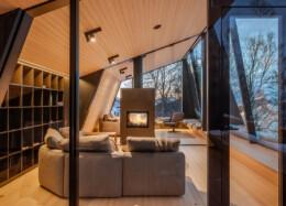 Aurora Lodge 2, vardagsrum i ett hybridhus