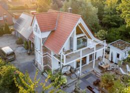 Timmerhus i tysk stil
