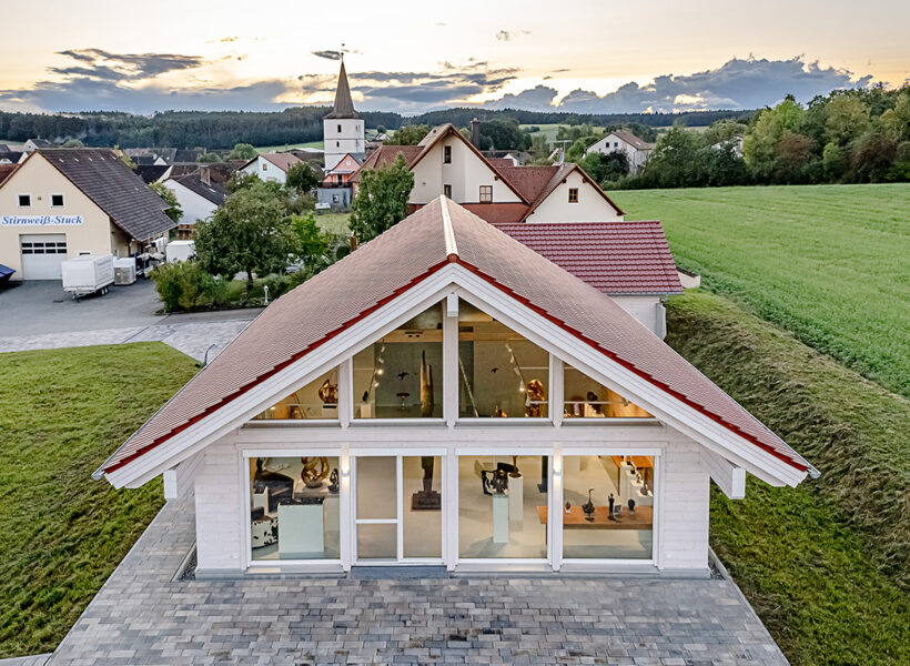 Ett konstmuseum i Tyskland